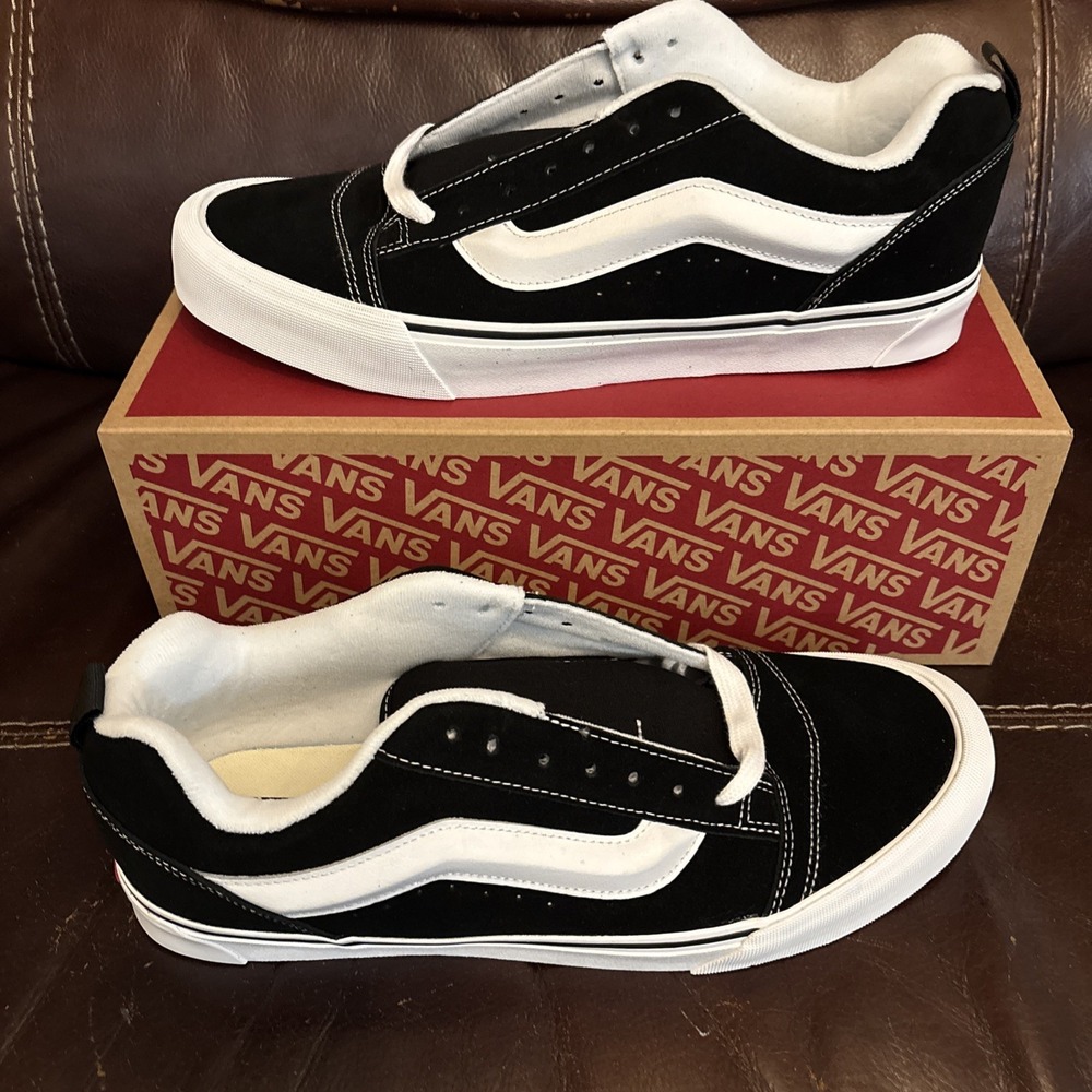 Vans KNU SKOOL Casual Skate Unisex Sneaker Shoes Size 13 Men - VN0009QC6BT